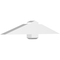 Ekena Millwork Eugene Architectural Grade PVC Gable Bracket, 48"W x 8"H x 4"D x 6"F, 4/12 Pitch GBP048X08X0406EUG00 - alternate 1